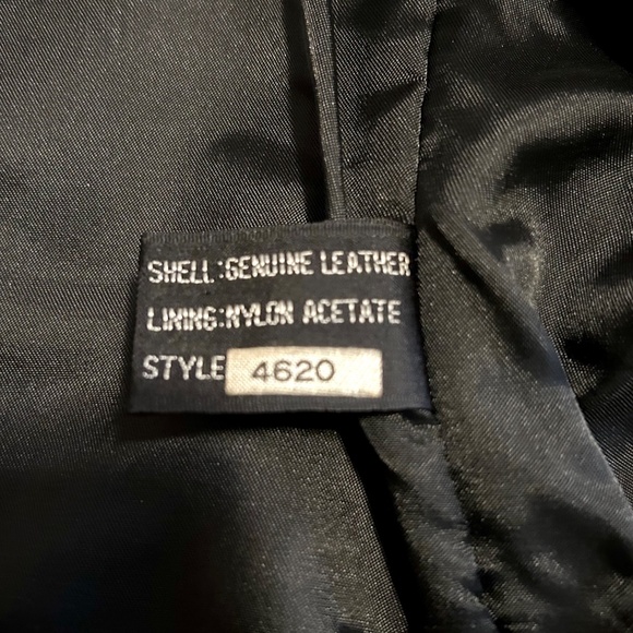 Wilsons Leather Vest - Mens Size 40 EUC Vintage - Picture 4 of 4